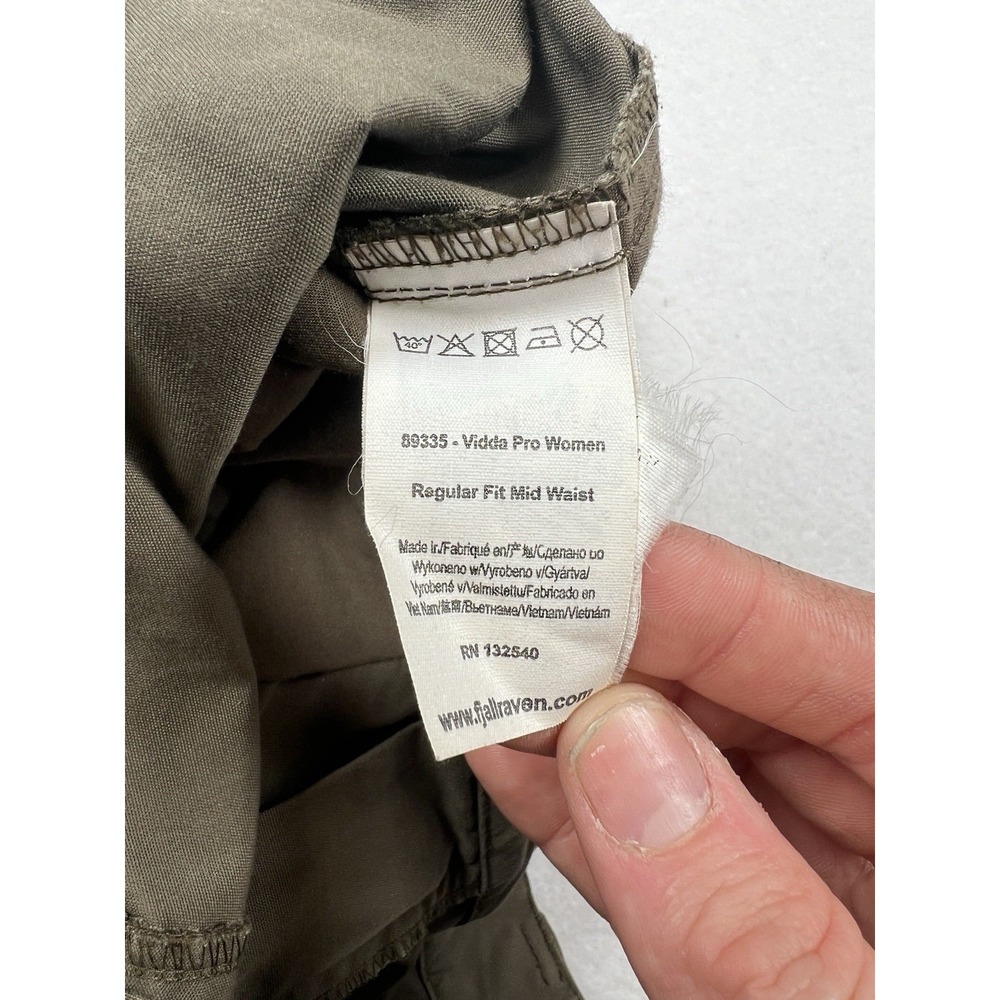 Fjallraven Vidda Pro Womens Regular Length Trousers Pants Brown 27-28 - Picture 11 of 16
